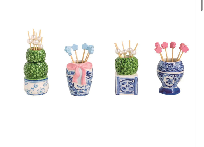 Toothpick Holder -Assorted
