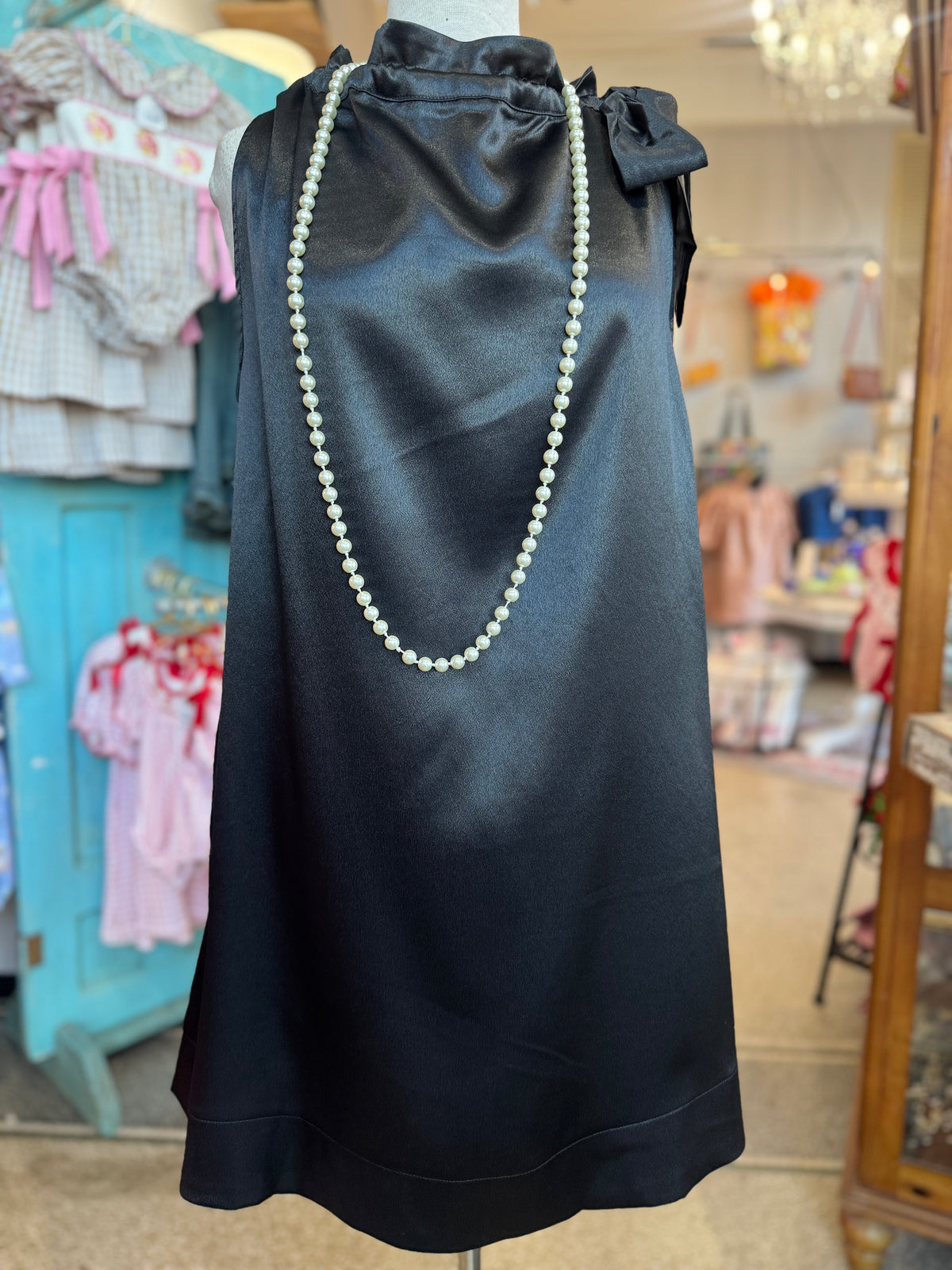 The Golden Hour Dress -Black