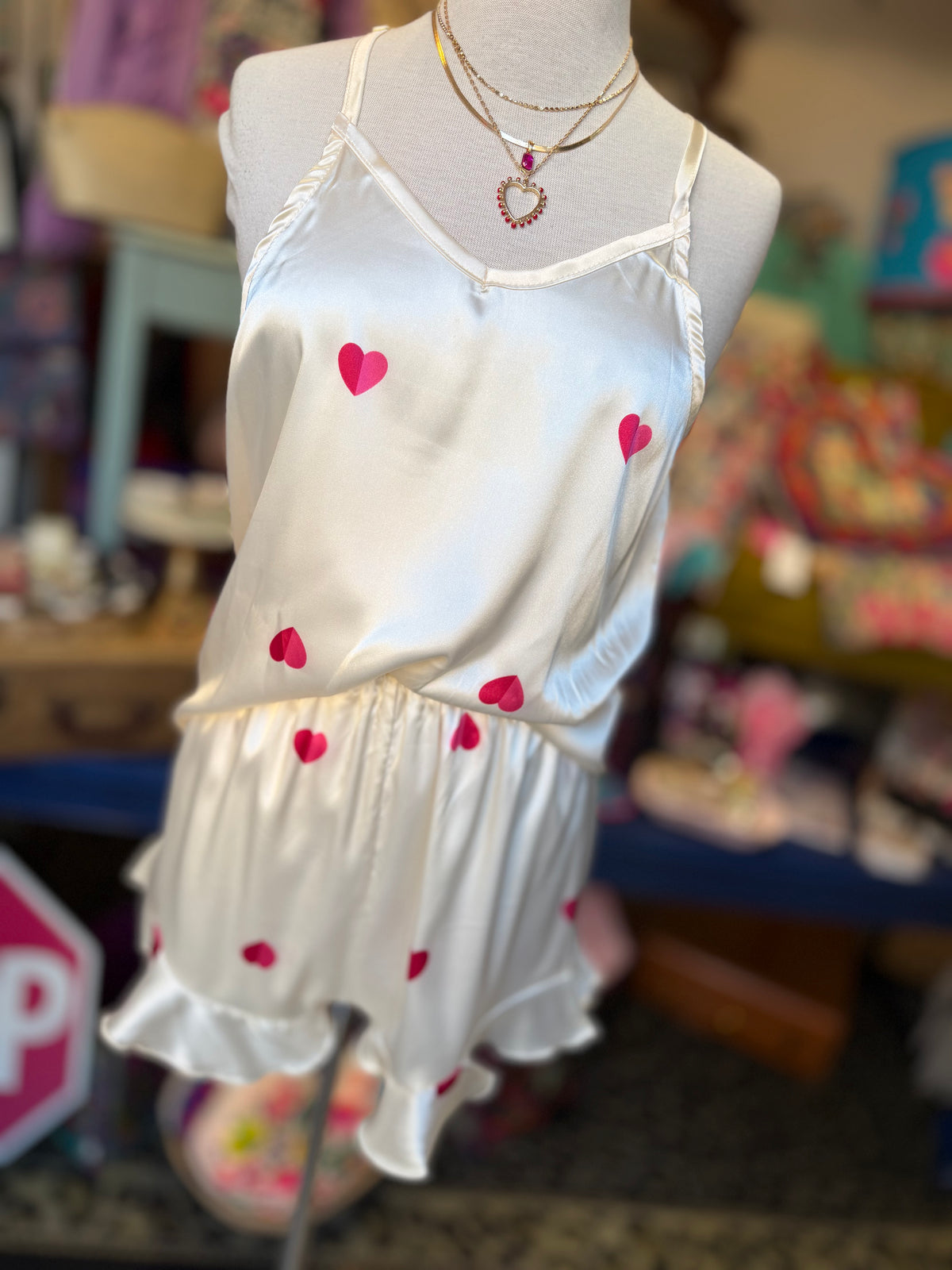 Silky heart pjs