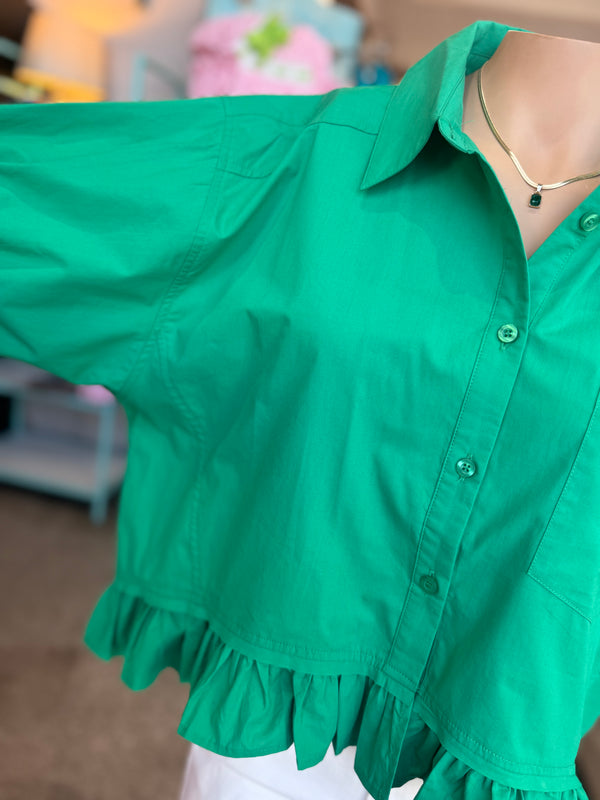 The Green Goddess Top