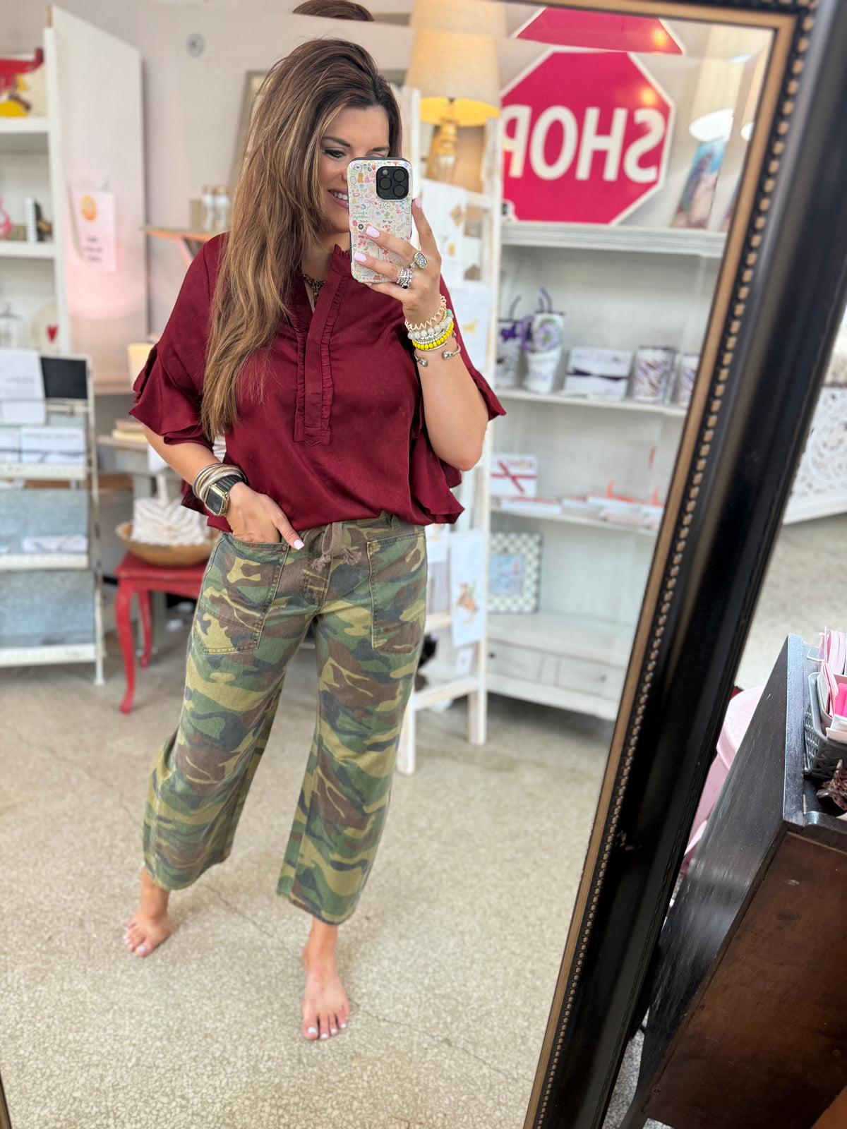 The Kaylee Camo Jeans