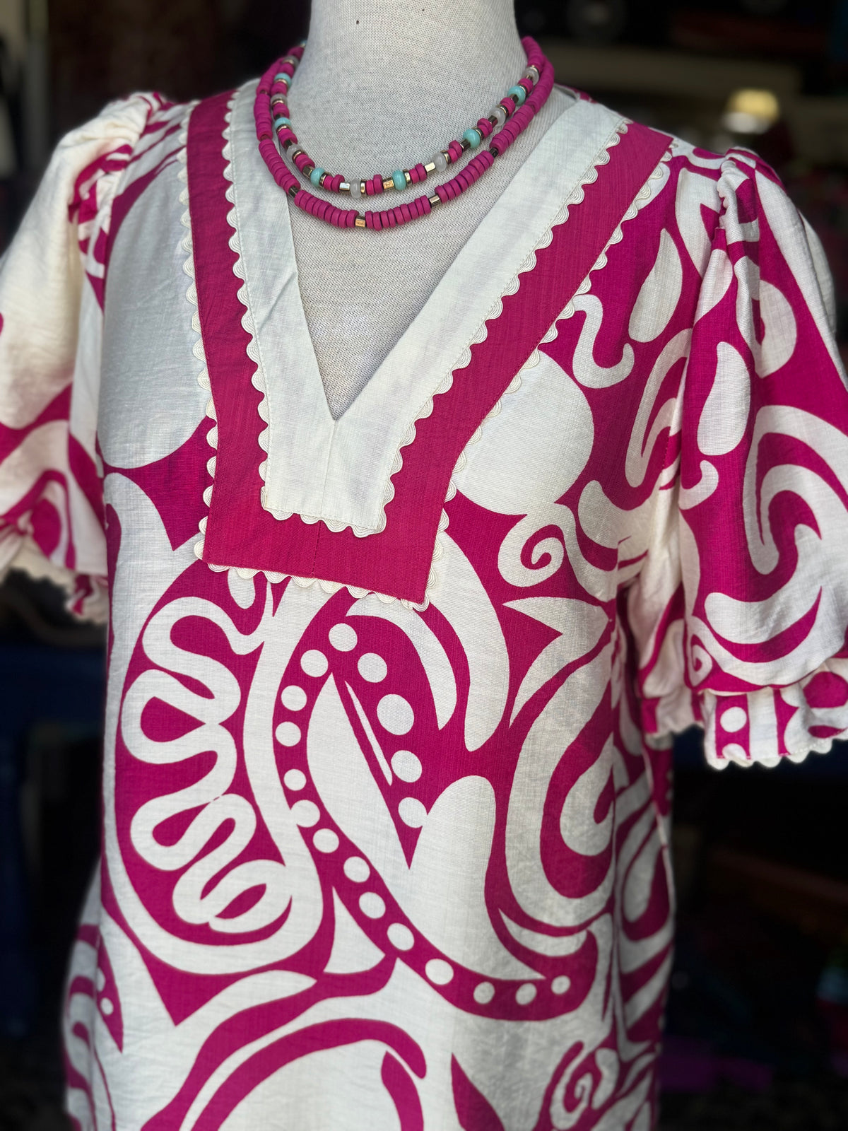 The Raspberry Swirl Top