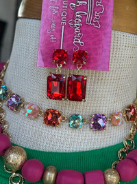 Sparkle Stacks - Earrings