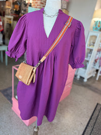 The Bailey Dress - Berry