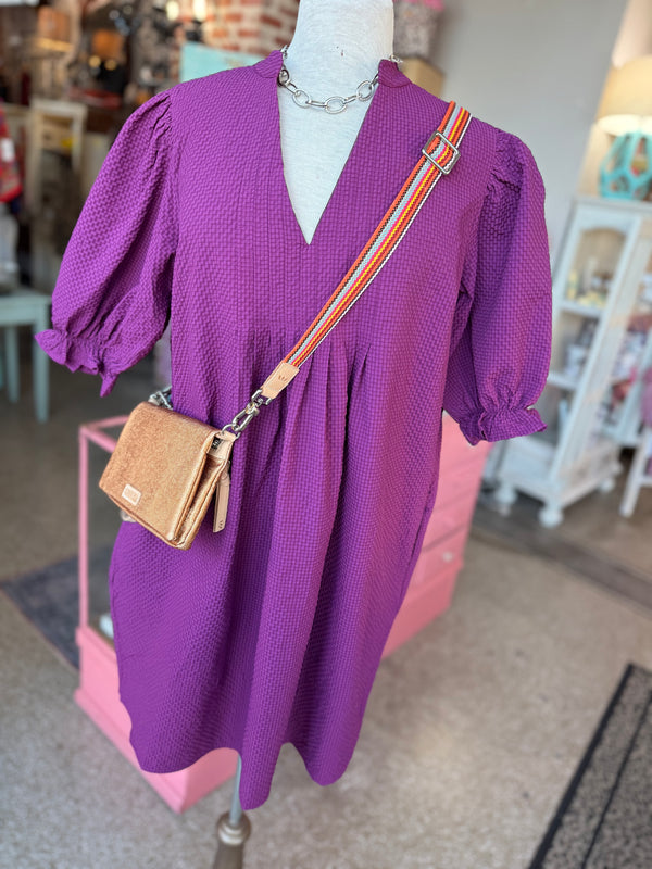 The Bailey Dress - Berry