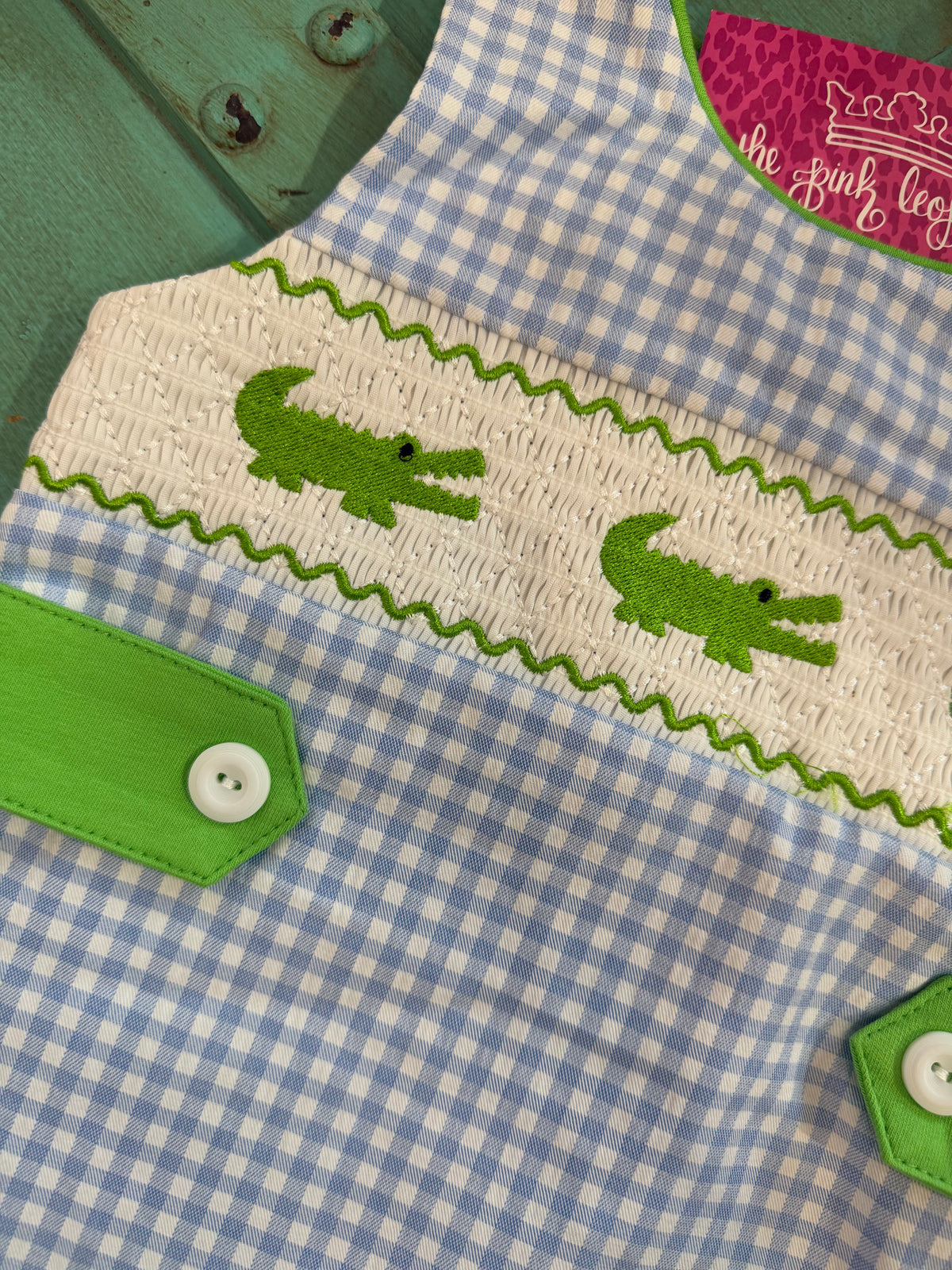 Boys Summer Crocodile Romper