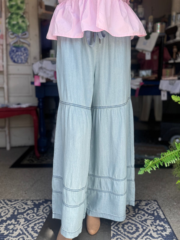 The YAYA Pants - Chambray