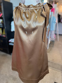 The Golden Hour Dress - Gold
