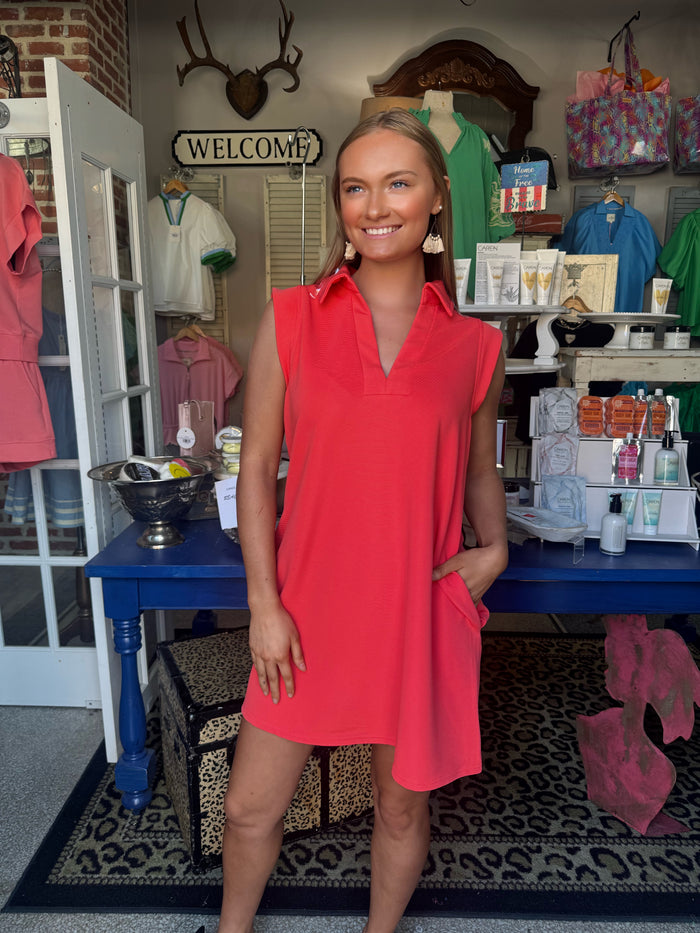 The Chrissy Dress - Melon