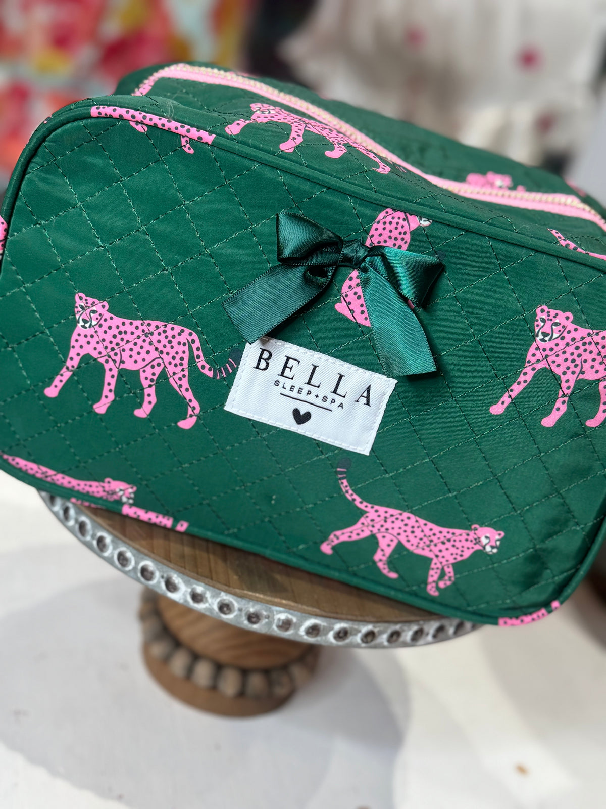 Quilted Cosmetic Bag