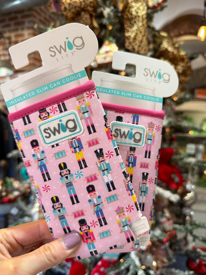 Nutcracker Swig Slim Can Koozie