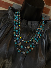 Charcoal date night top