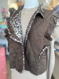 The Jaci Vest - Chocolate