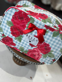 Quilted Cosmetic Bag