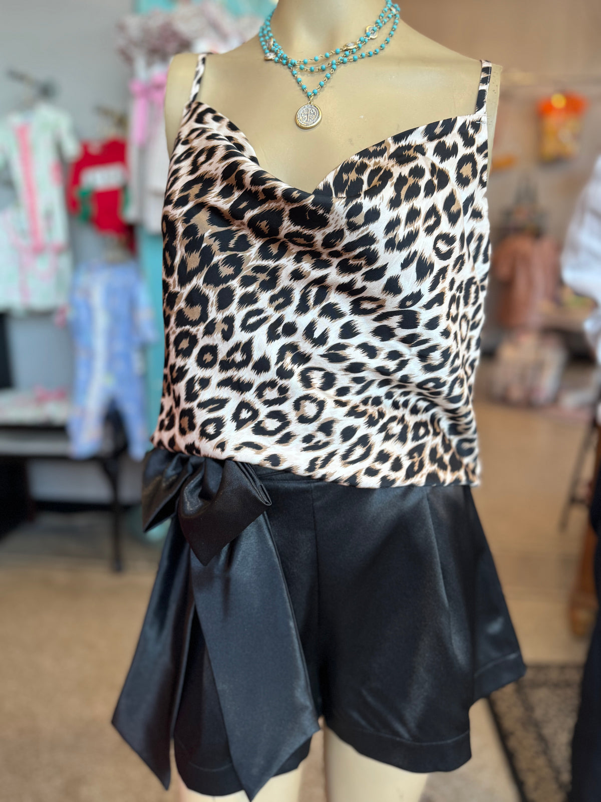 The Casey Glam Shorts - Black