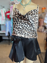 The Casey Glam Shorts - Black