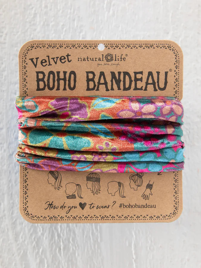 Velvet Boho Bandeau® Headband