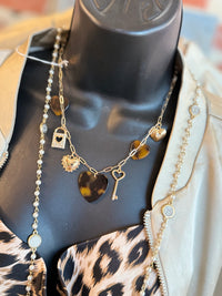 Leopard Charm Necklace