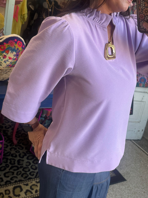 The Lovely Lavender Top