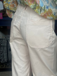 Powder Pink Wide Leg Pants