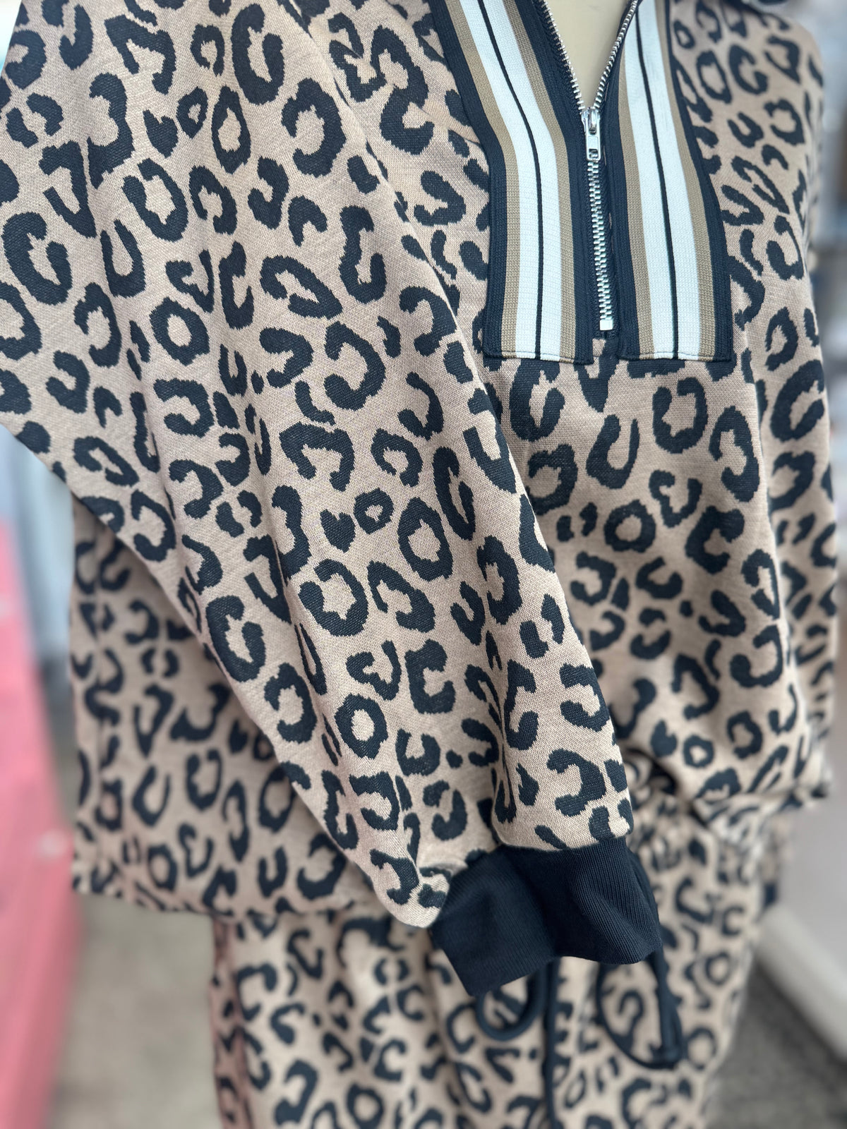 Leopard Luxe Two- Piece Set