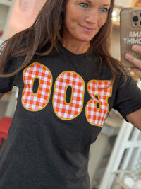 Checkered BOO T-shirt