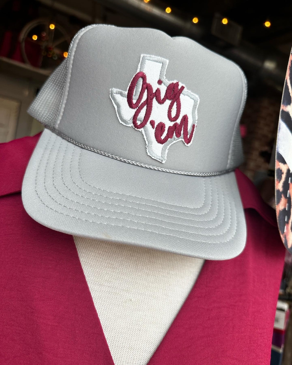 Gig Em- Trucker Cap