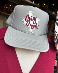 Gig Em- Trucker Cap