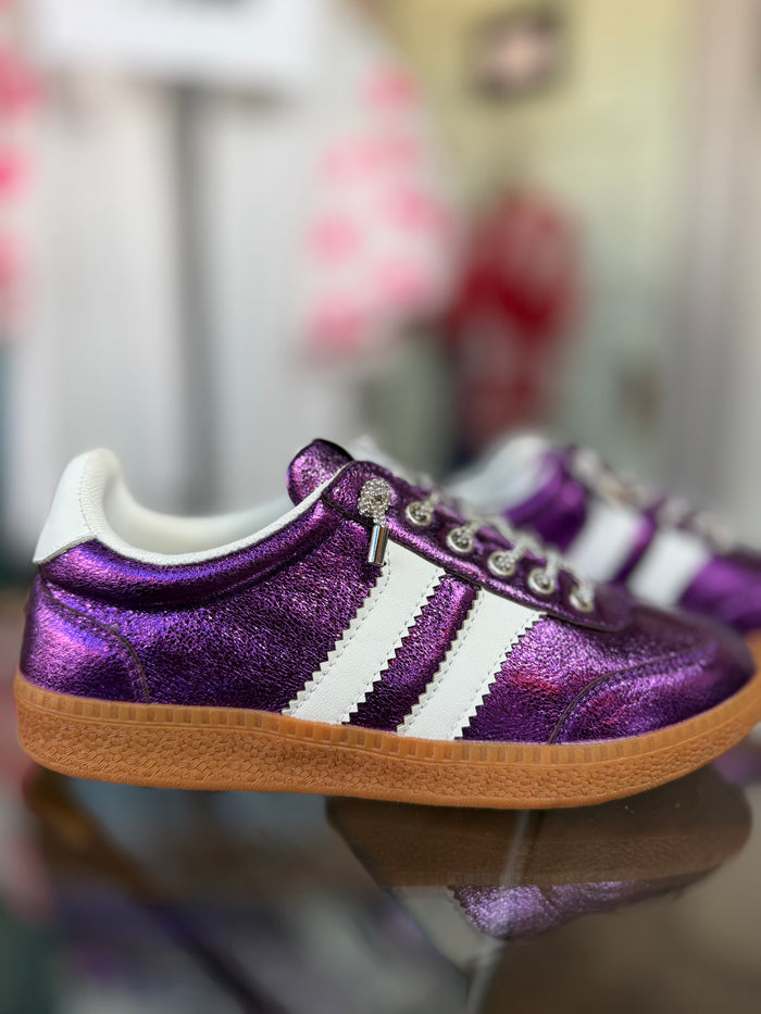 Purple Sass Sneakers