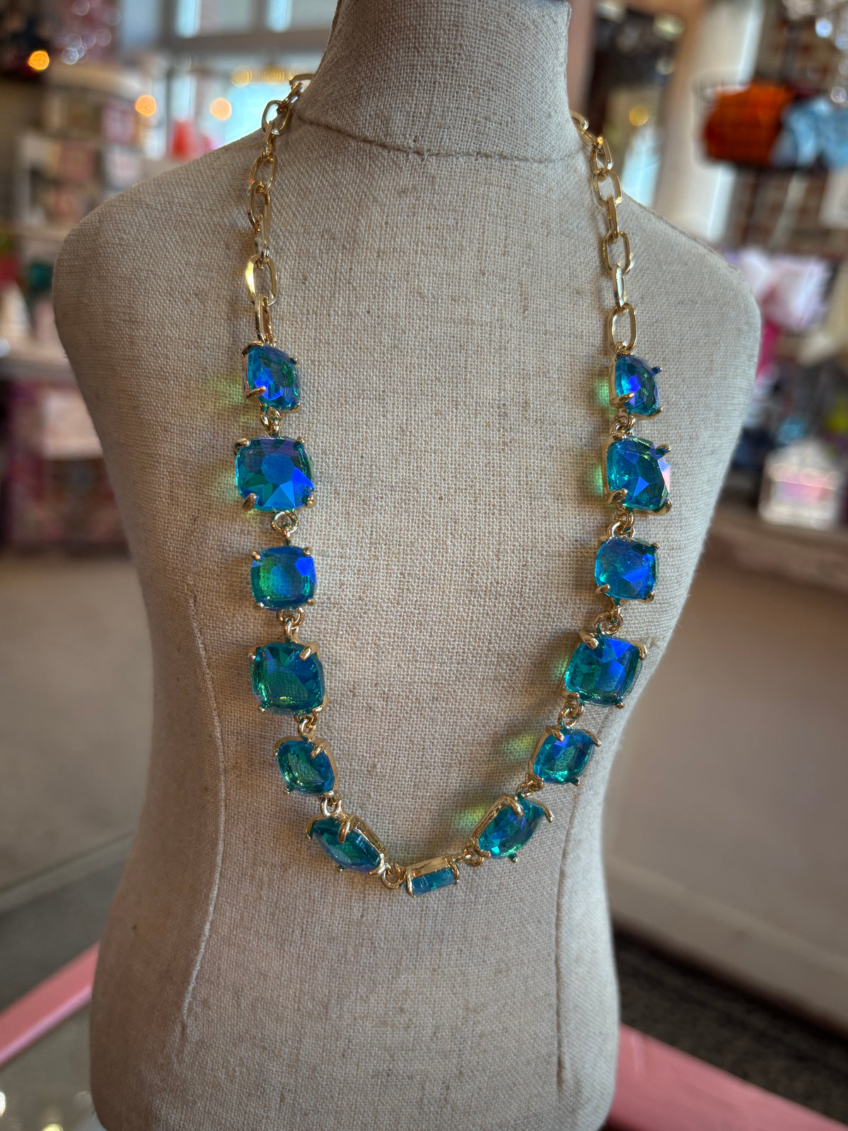 The Kaylee Rhinestone Necklace -Assorted