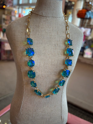 The Kaylee Rhinestone Necklace -Assorted