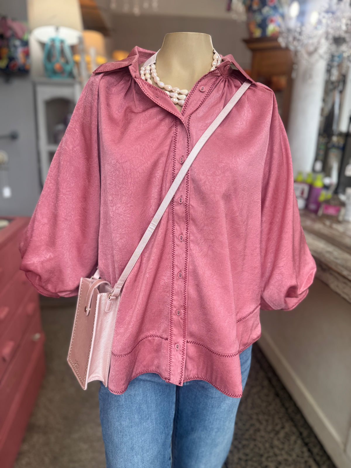 Dusty Rose Top