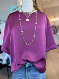 The Brandy Top - Plum