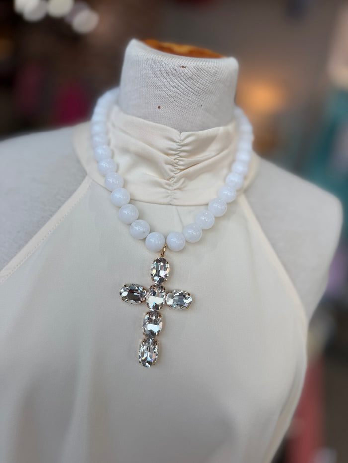 BB Cross Necklace
