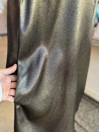 The Golden Hour Dress - Gold/Black