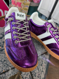 Purple Sass Sneakers