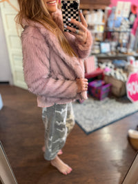 Pink Fur Coat - SALE ALL SALES FINAL
