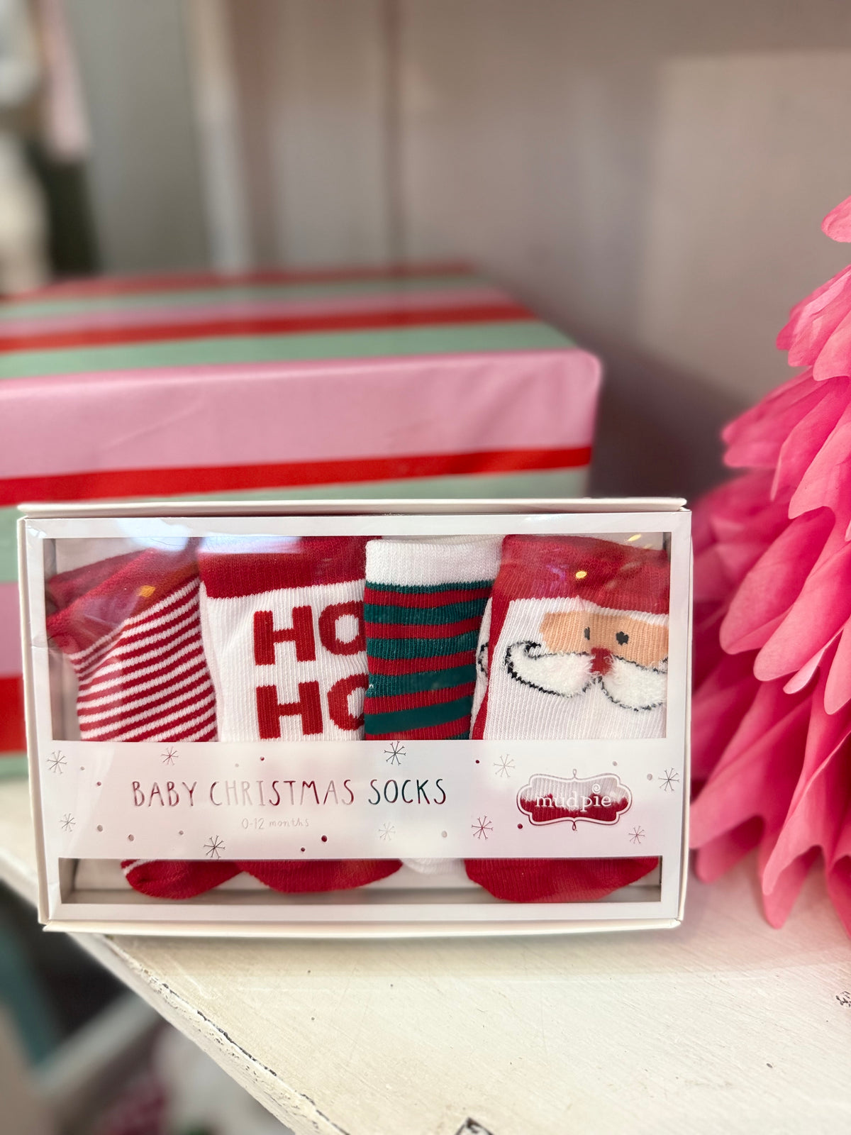 MUD PIE CHRISTMAS SOCKS SET