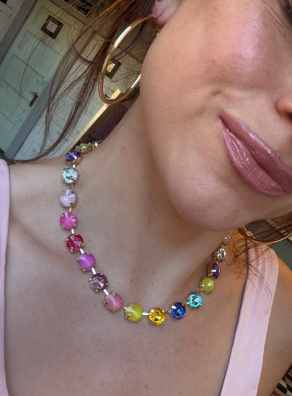 The kk bling necklace