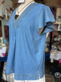 The Darlin Denim Top