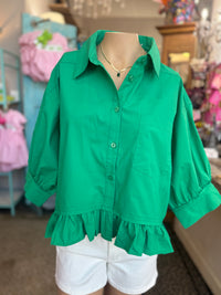 The Green Goddess Top