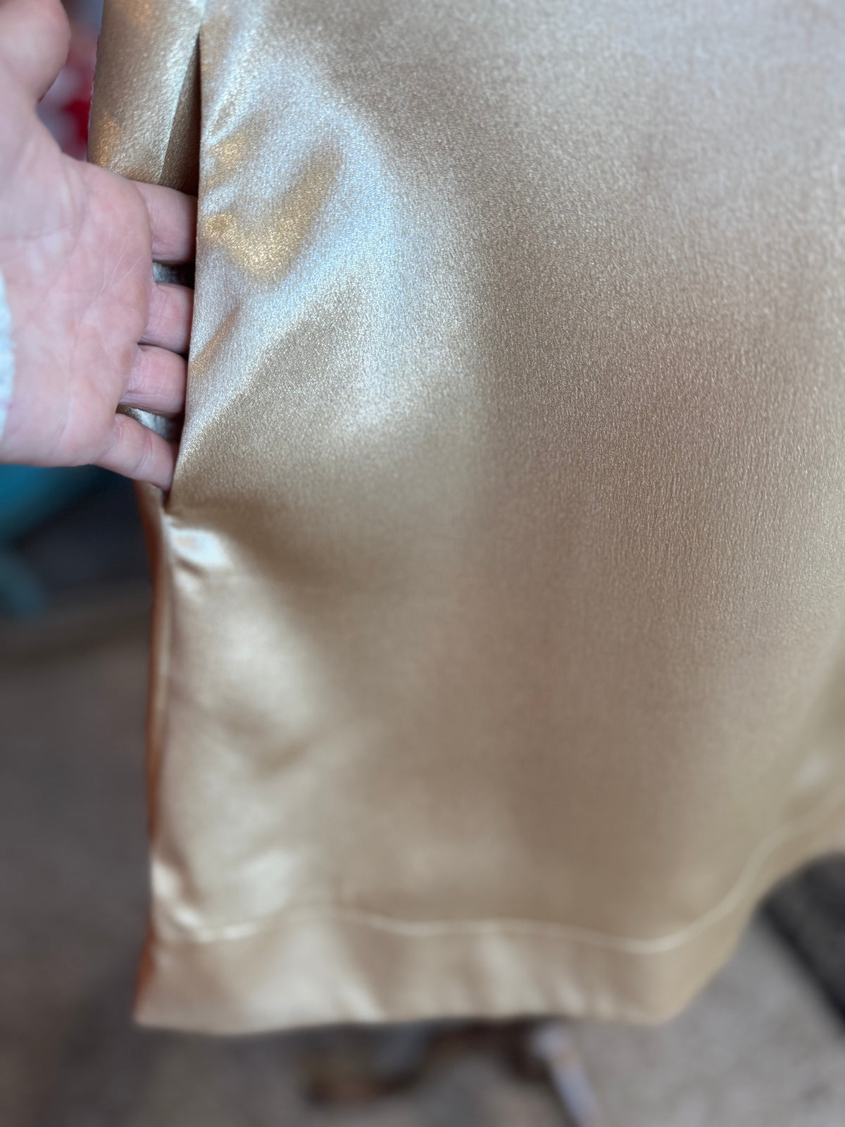 The Golden Hour Dress- Champagne