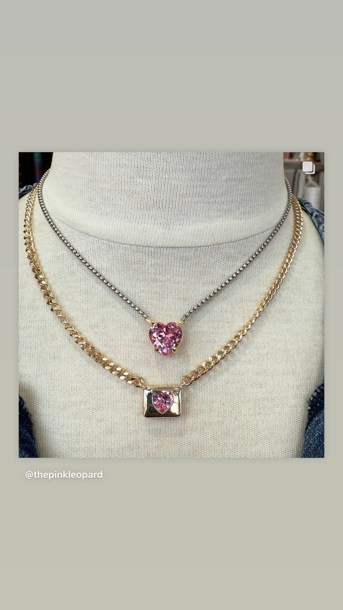 The Jaci Heart Necklace