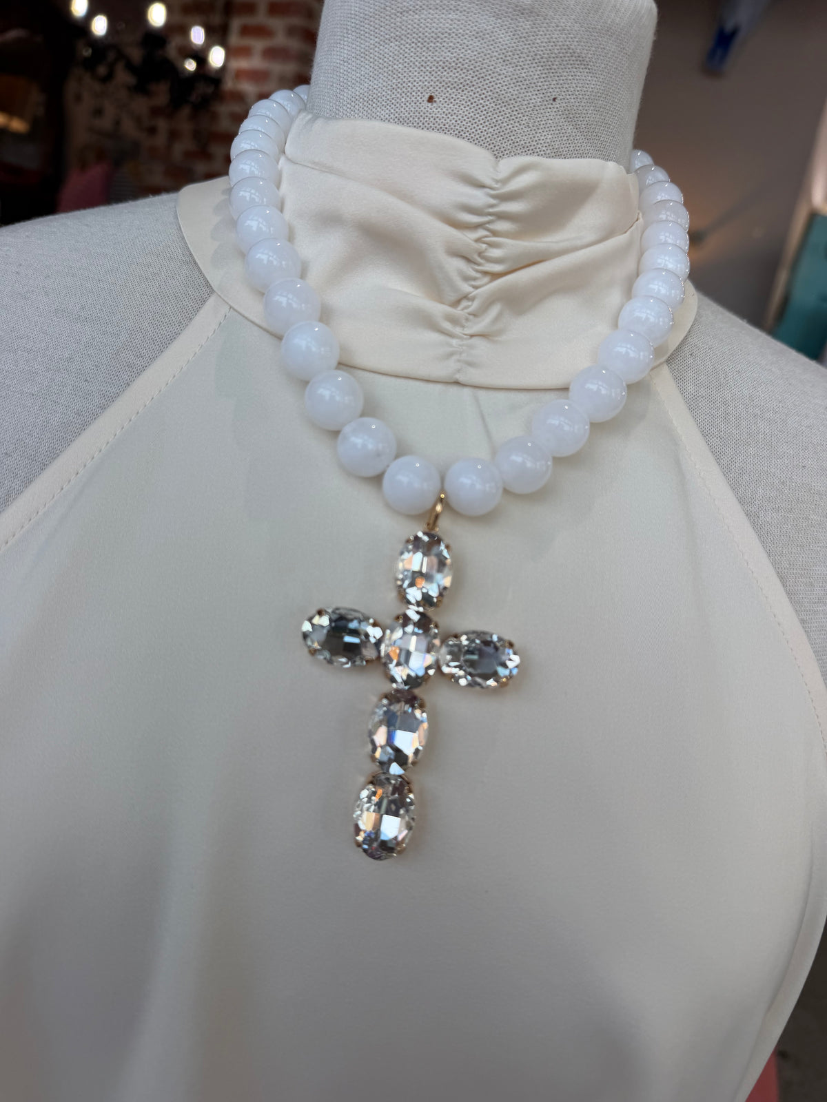 BB Cross Necklace