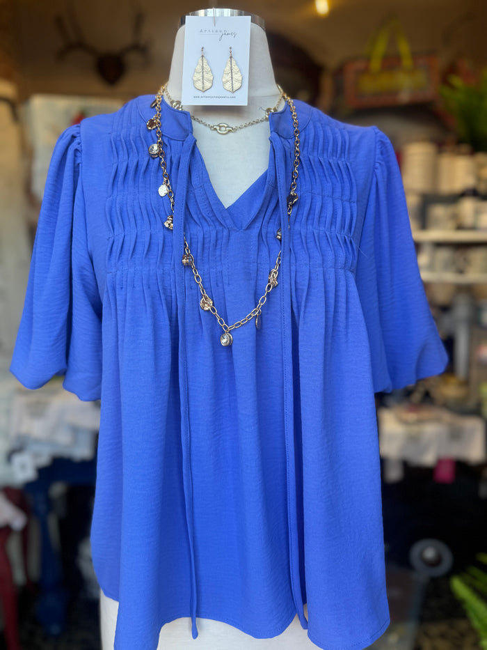 The Oceans Blue Top