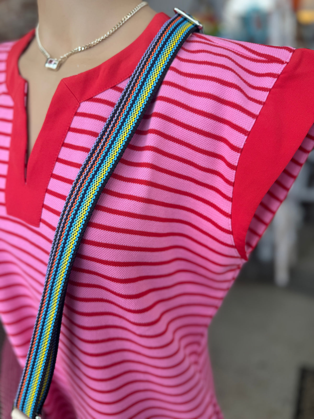 Cherry Stripe Dress