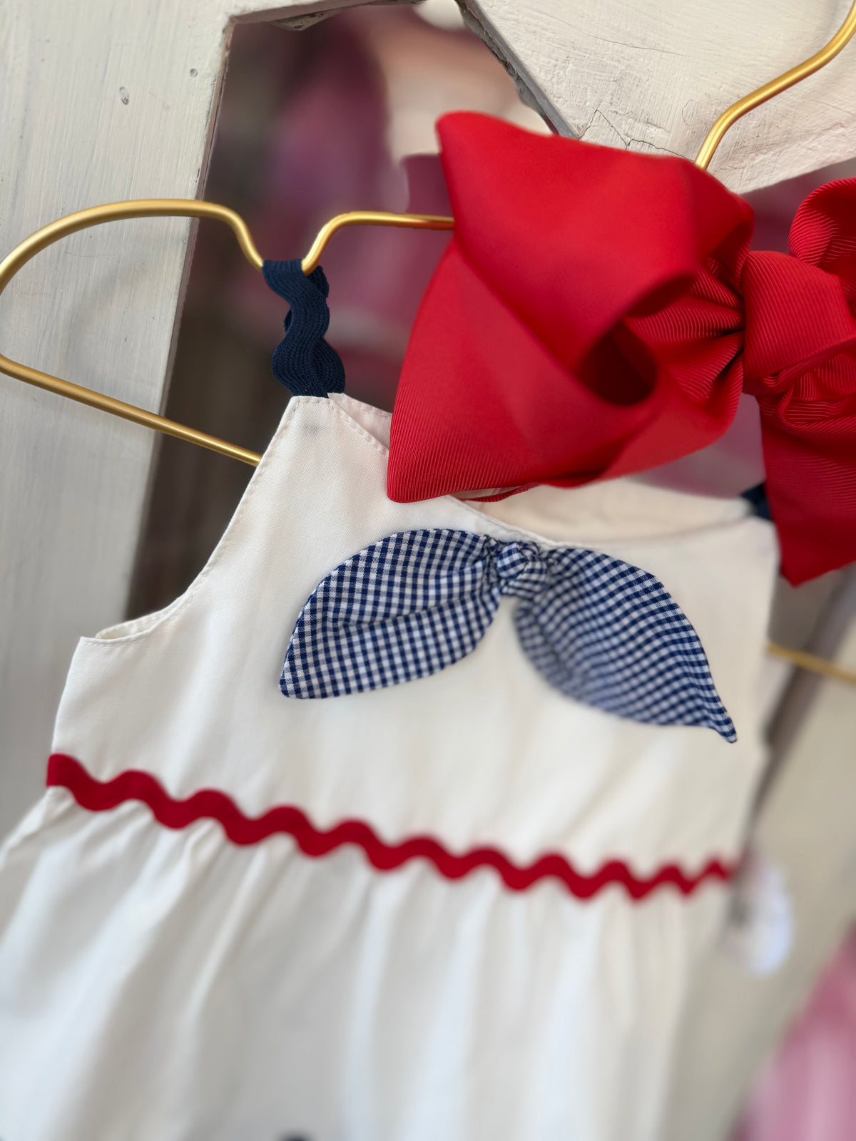 MUD PIE - Tiered Ric-Rac Dress