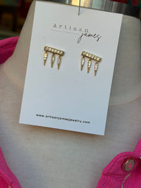 Artisan James - Wild Side earrings