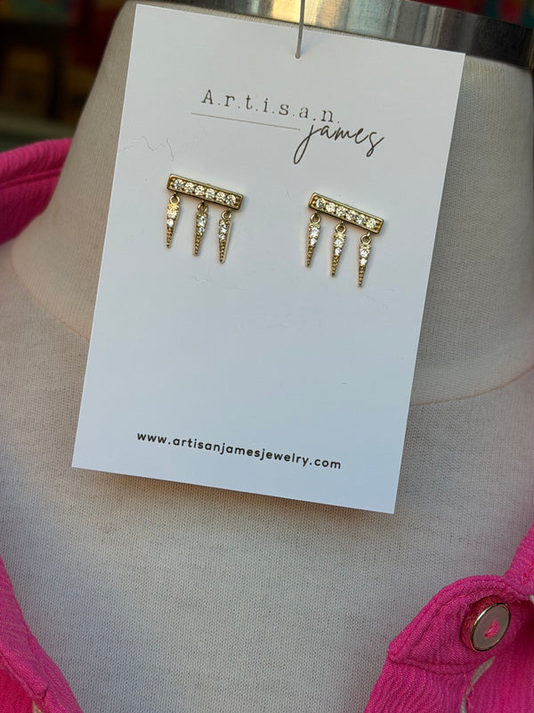 Artisan James - Wild Side earrings