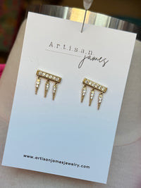 Artisan James - Wild Side earrings